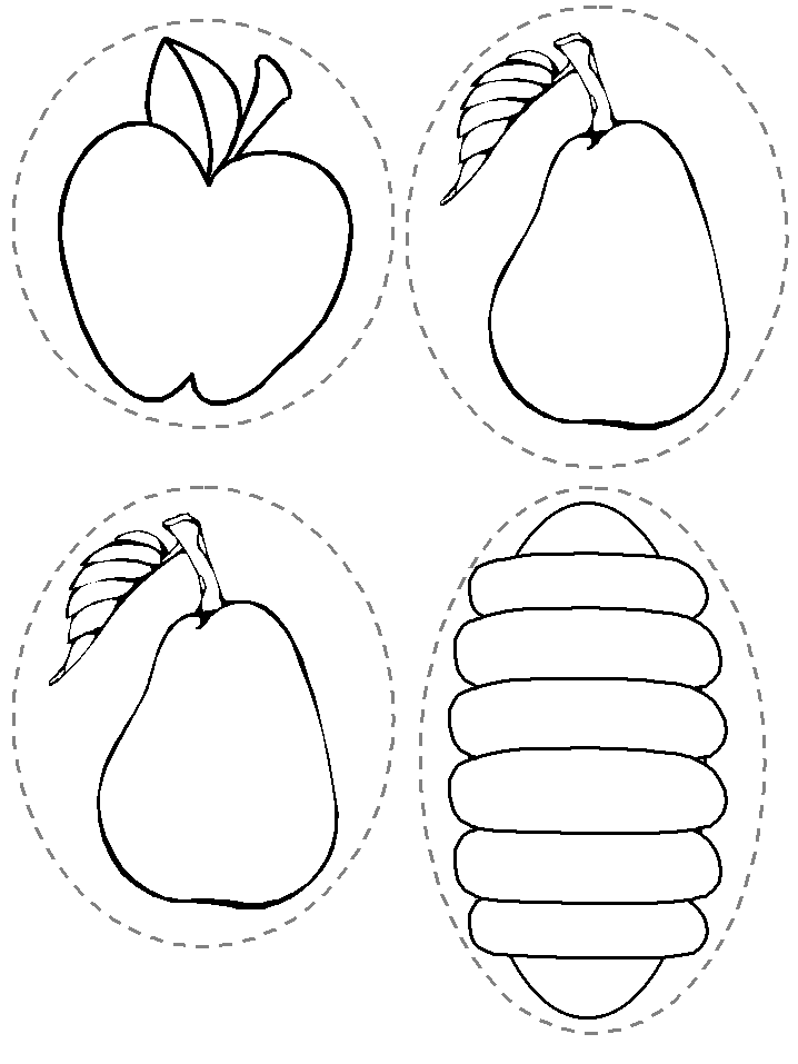 Template very hungry caterpillar printables